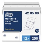 Tork 420580 Premium 9 X 9 5 1-ply Multifold Towel - White  12 carton  New