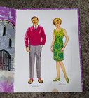 Vintage Paper Dolls Disney Bedknobs And Broomsticks Whitman C1971 Uncut