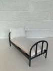 Vintage Eden Madeline Dollhouse Furniture Lot Bed  Chairs   Grandfather Clock