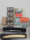 Antique And Vintage Mens Shaving Razors  Strait Edge  Miscellaneous Lot
