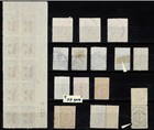 China Imperial Postage Due Specialized Lot 1904 Overprints Mnh Sheet