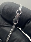 925 Sterling Silver Cuban Link Chain 1 9mm 18    Necklace  Italy Men   s Women   s