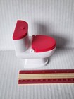 2011 Kidkraft Doll Furniture  toilet For Dollhouse barbie House   Sound Works