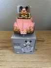 Masudaya Disney Mickey Mouse Pink Volks Wagen Car Figurine W  Box