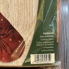 Bucilla Felt Stocking Applique Kit 18  Long Posh Poinsettia 89565e Christmas