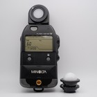 Minolta Flash Meter V   Reflective   Spherical   Flat Diffusers   Case