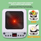 Cute Stone Kids Pretend Play Kitchen Toy Play Food Steam Pressure Pot W cookware