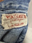 Vintage Simpson Sears 1950s Wear Master Sanforized Flannel Lined Jeans 34x31
