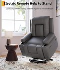 Adjustable Electric Power Lift Chair Recliner Chair Sofa Massage Heat Extra Wide