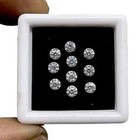 Natural White Diamond 3 Mm  Round Cut  Vvs1  D Grade  Lot Of 10pcs  Certified Da