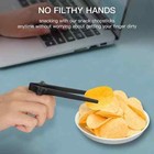 2-8 Pcs Finger Chopsticks For Gamers  Fun Plastic Snack   Chips Chopsticks