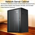 15u Wall Mount Network 19  Server Data Cabinet Enclosure Rack Glass Door Lock