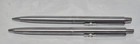 Vintage Paper Mate Double Heart Chrome Pen   Pencil Set- Usa   Euc