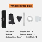 Octagon Softbox 55  140cm Bowens Mount For Monolight Photo Studio Strobe Ligh   