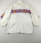 Vintage Usa Olympics Jacket Mens Xl White Nylon Windbreaker Track Warmup 90s