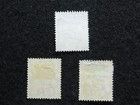 Jamaica - Scott  24-26 - Mint used - Cat Val  18 75