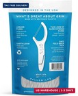 Grin Double Flosspyx  Floss Picks  75 Count  Dental Flossers  Minty Flavor  Recy