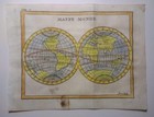 Antique Map Of The World By Claude Buffier 1744