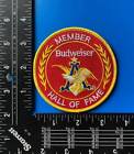 Budweiser Hall Of Fame Anheuser Busch Beer Iron On Logo Patch 3 5   