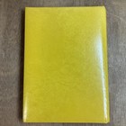 Vintage Yellow Address Book New