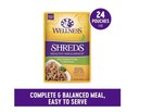 2 Pack Wellness Healthy Indulgence Shreds Adult Wet Cat Food Chicken   Turkey 24