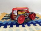 Marx Wind-up Tin Lithograph Power Snap Caterpillar Climbing Tractor  Working 