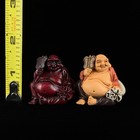 Vintage Kaiyodo Fukujin Netsuke Hotei Lucky God Strap Figure Japan Import Buddha