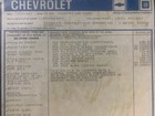 1978 Chevrolet Corvette Blk   Blk 350 V8 Vintage Window Sticker Original Oem A 
