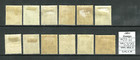 Palestine Under British Mandate 1927-41 Sc  63 79   Mlh vf