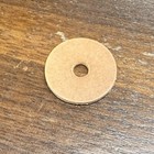 100 Nos Player Piano Valve Discs  11 16  Od  5 32  Id  1 16  Thick  Phenolic