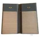 Vintage Victor Kardex Visible Recorder Book Index Card Flat File Postcard Album