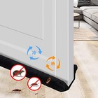 Twin Door Draft Stopper  Under Door Bottom Seal Strip Noise Blocker For Door 