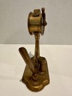 Vtg Brass Ship Engine Room Telegraph Ink Pen Holder Collectible Nautical Decor