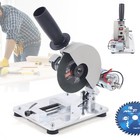 Mini Table Saw 4in 0-45   Miter Saw Portable Small Hobby Chop Saw Cutting Machine