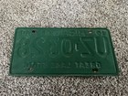 Vintage Michigan 1968 License Plate Tag Uz 0328 Great Lake State Mi Embossed