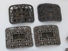 Antique Victorian Art Deco Shoe Clips   Belt Buckle Mixed Lot Rhinestone Pretty