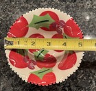 Rare Coton Colors Ruffle Christmas Bowl
