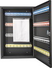 Barska 64 Key Cabinet Storage Safe Box Wall Mount With Key Lock Cb12486
