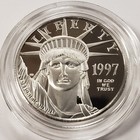 1997-w P 50 1 2 Oz  9995 Platinum American Eagle Proof - Ogp Coa - Sku-g6086