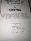 1978 Complete Service Manual For Lionel Trains Aurotech Hc W dj 732 Illustrated