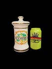Marvel Agatha All Along Production Used Sanicula Nux Vomica Apothecary Jars Mcu