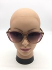 Louis Vuitton Clear Light Brown Frame Trendy Sunglasses 50-20-140 Purple Lenses