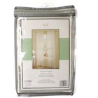 Voile Sheer Window Panel Rod Pocket 59in X 63in Ivory