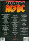 Ac dc The Definitive Guitar Tablature Edition Sheet Music Songbook 800 Pages