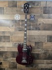 Epiphone Eb-3 Bass Cherry Electric Bass With Gig Bag