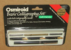 Osmiroid Basic Calligraphy Set Left Hander 22k Gold Plate 3 Easy Change Nibs