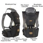Ergonomic Baby Carrier With Hip Seat  360   Positions  Soft And Breathable  Al   