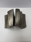 Vintage Pm Craftsman Metal Cast Stack Of Cascading Books Bookends Made Usa
