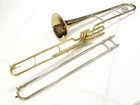 King 3b Concert Valve   Slide Trombone Used With Case  Mouthpiece