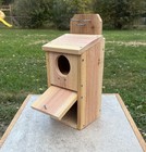 2 Owl House-wooden Owl Box Owl Houses For Outdoors Solid Cedar Barn Owl Nesting